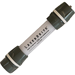 Lazerbrite Multi-Lux White and White Flashlight