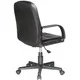 OneSpace Mid-Back Black Leather Office Chair - Thumbnail 2