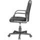 OneSpace Mid-Back Black Leather Office Chair - Thumbnail 1