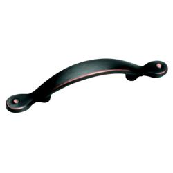 Amerock Inspirations 5.50-inch Oil Rubbed Bronze Pulls (Pack of 5)