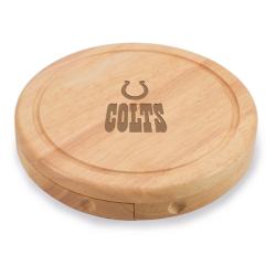 Picnic Time Indianapolis Colts Brie Cheese Board Set - Brown