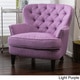 Tafton Tufted Oversized Fabric Club Chair by Christopher Knight Home - Thumbnail 2