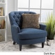 Tafton Tufted Oversized Fabric Club Chair by Christopher Knight Home - Thumbnail 4