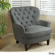 Tafton Tufted Oversized Fabric Club Chair by Christopher Knight Home - Thumbnail 1