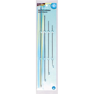 Dritz Silver Various-sized Metal Upholstery Needles (Pack of Four)