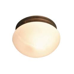 Woodbridge Lighting Basic 2-light Marbled Bronze Mushroom Glass Flush Mount (Pack of 6)