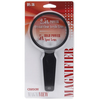Carson Optical MagniView Magnifier with Crystal-clear Acrylic Lens