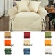 Classic Slipcovers Cotton Duck Chair Slipcover - Thumbnail 3