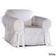 Classic Slipcovers Cotton Duck Chair Slipcover - Thumbnail 7