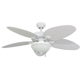 EcoSure Siesta Key Globe White 52-inch Ceiling Fan