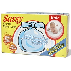 Sassy Disposable Diaper Sacks (200 Count )