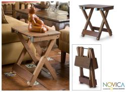 Cedar Wood '6th Avenue Guatemala' Foldable Table (Guatemala)
