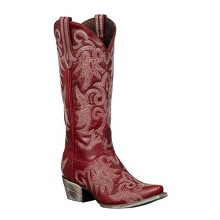 Lane Boots Women's 'Wild Ginger' Red Cowboy Boots