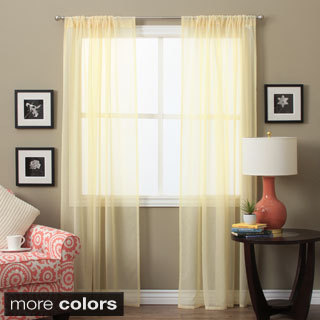 Lucerne Sheer 96-inch Curtain Panel Pair