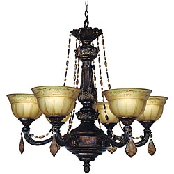 Woodbridge Lighting Lucerne 6-light Old World Bronze Chandelier