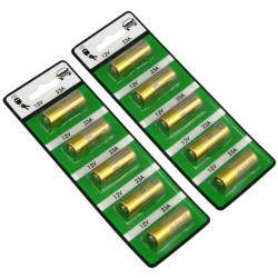 INSTEN 12-volt Alkaline Battery for 23A/ A23/ E23A/ GP23A/ MN21 (Pack of 10)