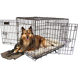 Elite Copper 3-door Lock System Dog Crate