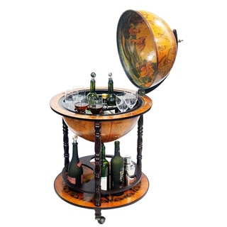 16th Century Italian-Style 20-Inch Globe Bar