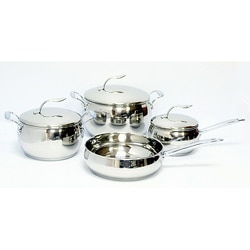 Gourmet Chef 7-piece Stainless Steel Cookware Set