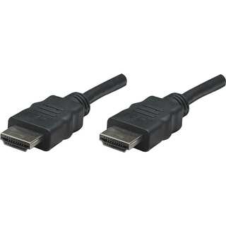 Manhattan HDMI Male to Male High Speed Shielded Cable, 75', Black