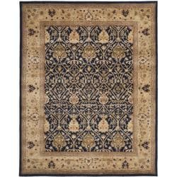 Safavieh Handmade Mahal Blue/ Gold New Zealand Wool Rug (8'3 x 11')