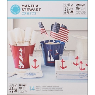 Martha Stewart Nautical Study Medium Stencils (Pack of 2)
