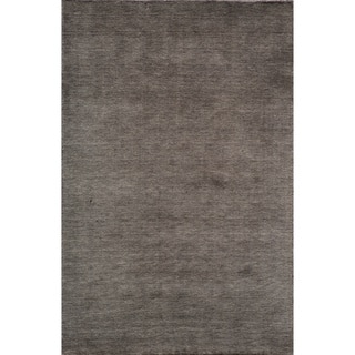 Loft Studio Charcoal Hand-Loomed Wool Rug (5' x 8')