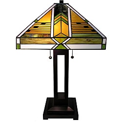 Warehouse of Tiffany Mission 24-inch Linear Table Lamp