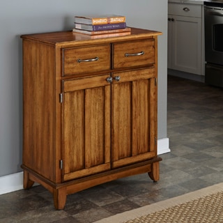 Cottage Oak Buffet with Wood Top by Home Styles