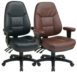 Office Star Products Executive Ergonomic Eco Leather Chair
