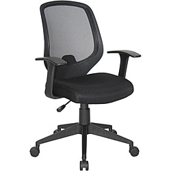 OFM Essentials Series Black-mesh Adjustable Computer and Task Chair