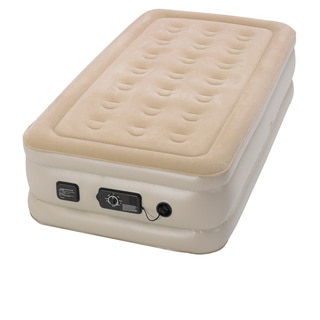 Serta Raised Twin Airbed with NeverFlat AC Pump