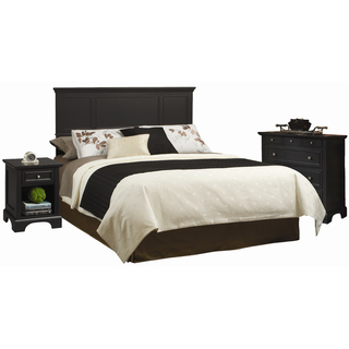 Bedford Queen/Full Headboard Night Stand and Chest Set by Home Styles