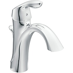 Moen 6400 EVA One-Handle Chrome High Arc Bathroom Faucet