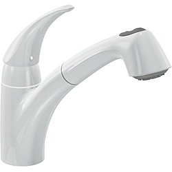 Moen 7560V extensa One-Handle Pullout Kitchen Faucet with Hydrolock Installation Ivory