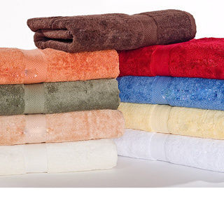 Calcot 600 GSM Supima Cotton Ring Spun Bath Towels (Set of 2)