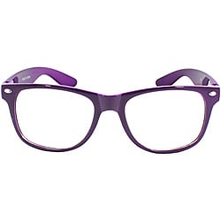 Unisex Purple Fashion Sunglasses