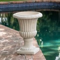Christopher Knight Home Antique White Italian 26-inch Urn Planter
