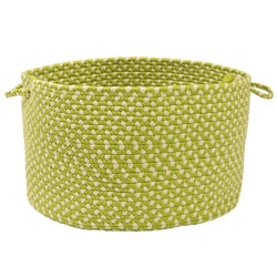 Color Market Lime Colored Basket