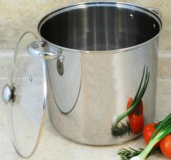 Stainless Steel 8-quart Stockpot with Encapsulated Base