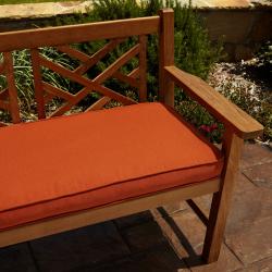 Clara Rust Indoor/ outdoor 60-inch Sunbrella Bench Cushion