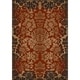 Thumbnail 45, Admire Home Living Amalfi Transitional Oriental Floral Damask Pattern Area Rug. Changes active main hero.