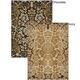 Thumbnail 8, Admire Home Living Amalfi Transitional Oriental Floral Damask Pattern Area Rug. Changes active main hero.