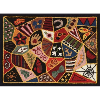 Heritage Rug Hooking Screen 20"X27"-Victorian Patches