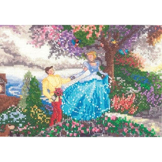 Disney Dreams Collection By Thomas Kinkade Cinderella-5"X7" 18 Count