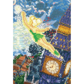 Disney Dreams Collection By Thomas Kinkade Tinker Bell-5"X7" 18 Count