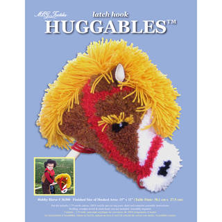 Huggables Hobby Horse Stuffed Toy Latch Hook Kit