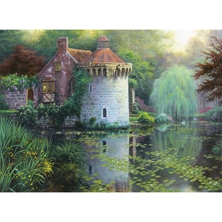 Scotney Castle Garden Counted Cross Stitch Kit- 16 Count
