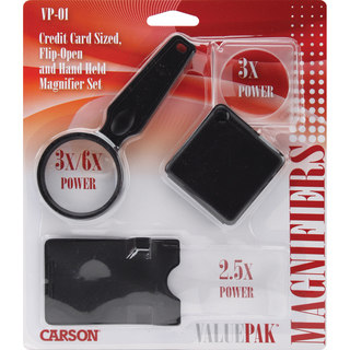 ValuePak Magnifiers-3 Pieces