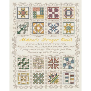A Mother's Prayer Counted Cross Stitch Kit-15"X18" 14 Count